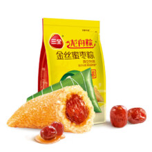 再补券、PLUS会员：三全 端午节粽子 4款可选 200g(2只) *2件