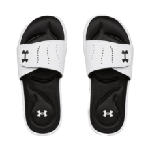 安德玛（UNDERARMOUR）春夏Ignite IX女子运动休闲拖鞋3022717 白色100 36.5