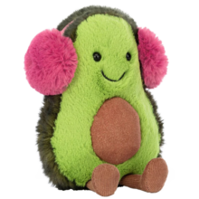 Jellycat趣味牛油果 可爱水果儿童毛绒玩具娃娃安抚玩偶陪睡抱枕生日礼物 趣味牛油果 H17*W9cm