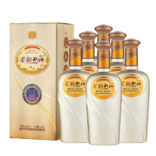 20点开始、PLUS会员：双沟 柔和双沟银精品 42度450mL 6瓶
