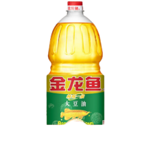 京东百亿补贴：金龙鱼 精炼一级 大豆油 1.8L