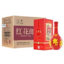 618预售：郎酒 红花郎10 第四代 53度 酱香型白酒 500ml*6瓶 整箱装