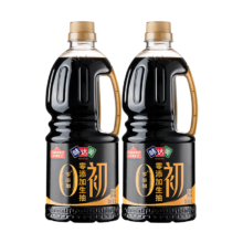 欣和 味达美初零添加生抽1L*2瓶酱油