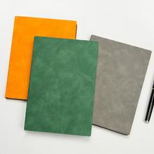 笔记本定制可印logo刻字商务公司定做封面