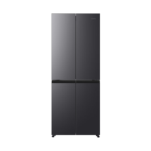 Haier【新品】海尔冰箱405升双开门四开门风冷无霜超薄智能变频电冰箱大容量十字门对开门家用冰箱 【一级能效 DEO净味保鲜 纤薄机身】