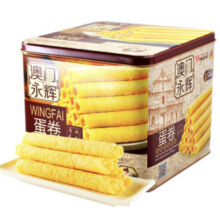 PLUS会员、京东百亿补贴：永辉澳门 蛋卷经典原味500g