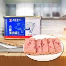 上海梅林 小白猪 火腿猪肉罐头 198g*7件￥85.37 比上一次爆料上涨 ￥82.27