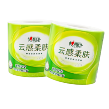 PLUS会员：心相印 卷纸云感系列 4层1卷体验装