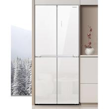 京东PLUS：TOSHIBA 东芝 小白椰 GR-RF543WI-PG1C5 对开门冰箱