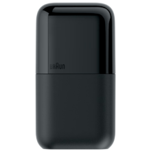 puls会员：博朗（BRAUN）X系黑色M1000便携式 mini电动剃须刀刀