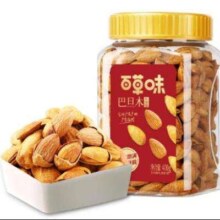 百草味 巴旦木 奶油味400g