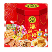 PLUS会员、京东百亿补贴: 徐福记 零食大礼包 1200g