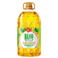 九三 非转基因 食用油 压榨工艺精纯玉米油 5升