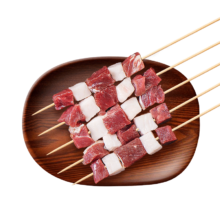 京东百亿补贴:东来顺  【烧烤季】国产草原原切羊肉串 400g/袋（约20串）冷冻