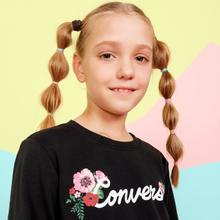 CONVERSE 匡威 儿童卫衣匡威中大童装春新品运动休闲女童卫衣