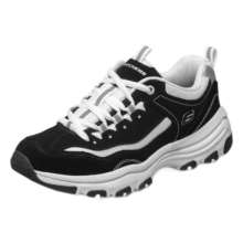 plus会员，百亿补贴：斯凯奇Skechers经典黑白老爹鞋休闲