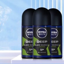 妮维雅 男士走珠止汗露 50ml*3支装