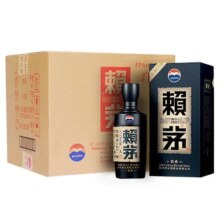 茅台 赖茅 纯粮食酒 白酒礼盒送礼佳品 传承蓝 酱香型白酒 53度 500ml*6 整箱装 (賴茅)