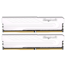 金百达（KINGBANK）16GB(8GBX2)套装 DDR4 3200 台式机内存条 银爵 C16