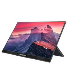 雕塑家 4K便携式显示器15.6英寸便携屏 拓展屏 电脑笔记本副屏switch手机PS4/5扩展屏移动分屏显示器