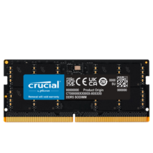 Crucial英睿达 16GB DDR5 5600频率 笔记本内存条 美光原厂颗粒 助力AI