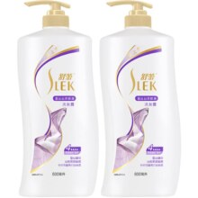 88VIP：SLEK 舒蕾 蚕丝丝质洗发水600ml 蚕丝植萃洗发露200ml