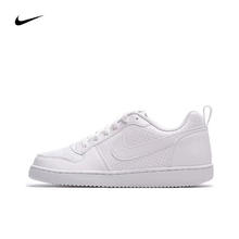 NIKE 耐克 女鞋NIKE COURT BOROUGH 纯白色休闲板鞋 AV3171-100