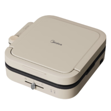 美的（Midea）电饼铛 方形双面加热加深大尺寸升级蒸汽烙饼烤肉锅28J51