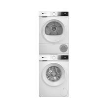 以旧换新、88VIP：BOSCH 博世 世4系 净效系列 WGA254EA2W+WQA2520A2W 洗烘套装 果然白 10KG