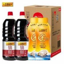 李锦记 李锦记 锦鲜生抽1.51kg*2瓶+金蚝油550g*2瓶 组合装