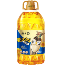 北大荒 葵花籽油5L物理压榨一级大桶瓜子油食用油炒菜油（进口原料）