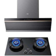 再降价、618预售、需首单礼金、PLUS会员：Midea 美的 抽吸油烟机灶具烟灶套装 AK5 PRO+Q529