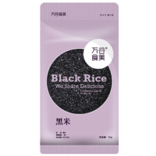 万谷食美 甄选黑米1kg精选黑珍珠