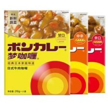 大塚食品 梦咖喱 日式风味牛肉咖喱料理包 210g