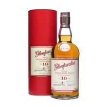 Plus会员:格兰花格（Glenfarclas）10年 苏格兰单一麦芽威士忌 750ml 进口洋酒(礼盒装)