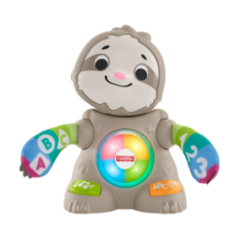 费雪（Fisher-Price）六一送礼礼盒玩具数字颜色认知早教玩具-舞动唱跳小树懒GHY95