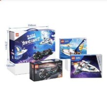 PLUS会员：LEGO 乐高 海陆空组合套装 （60438帆船之旅+42165奔驰F1+60430星际飞船）