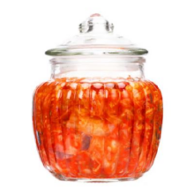 妙厨伦 大容量加厚玻璃密封罐带盖 泡菜坛子 1个 650ml1.9元包邮（PLUS到手1.85元）