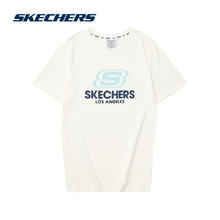 SKECHERS 斯凯奇 男女款圆领棉质T恤 L122U199