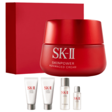 京东百亿补贴、PLUS会员：SK-II 大红瓶面霜80g +赠同款15g*4