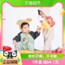 88VIP会员：巴拉巴拉 婴儿衣服连体衣新生婴儿哈衣爬服外出抱衣宝宝春装清新萌