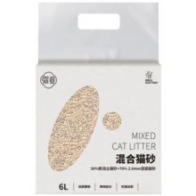 弥亚混合猫砂豆腐膨润土猫砂三合一除味猫砂低尘快速结团不粘底6L 2.3kg