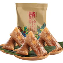 诸老大 蛋黄黑猪肉粽 1200g（共12只）