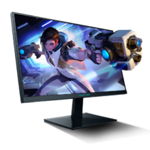 PLUS会员：雷神 黑武士 27英寸2K 原生180Hz Fast IPS 1ms 450nit峰值 原厂校色电竞游戏电脑液晶显示器ZQ27F180