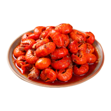 再降价、plus会员、需弹券:荆品名门 即食麻辣龙虾尾 5盒装 1250g