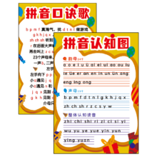 PLUS会员：拼音口诀歌+拼音认识图