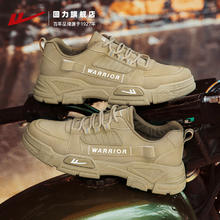WARRIOR 回力 马丁靴2024夏季新款男鞋工装鞋户外登山休闲复古男士劳保鞋子