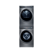 预售、海尔（Haier）云溪系列纤美376+376洗烘套装组合超薄全嵌直驱洗衣机双擎热泵烘干衣机 纤美智选81直驱智投洗衣+81双擎热泵4层超滤