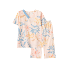 FENTENG 芬腾 睡衣女士2024年 家居服套装 优雅白 S