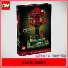 百亿补贴：LEGO 乐高 积木IDEAS系列21346家庭树拼装儿童拼搭玩具